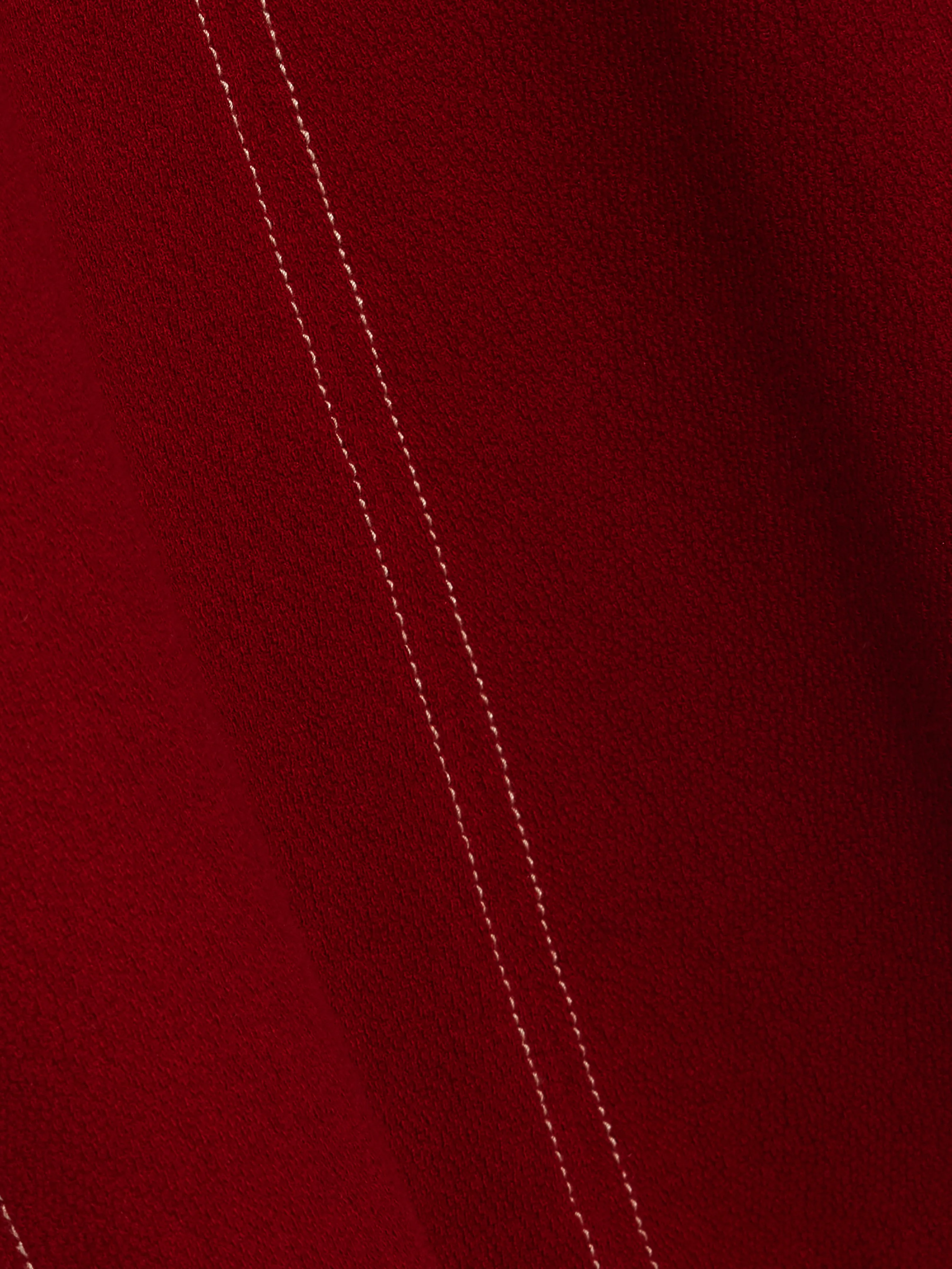 Sleeveless Stitched Dress | Red - Image 6