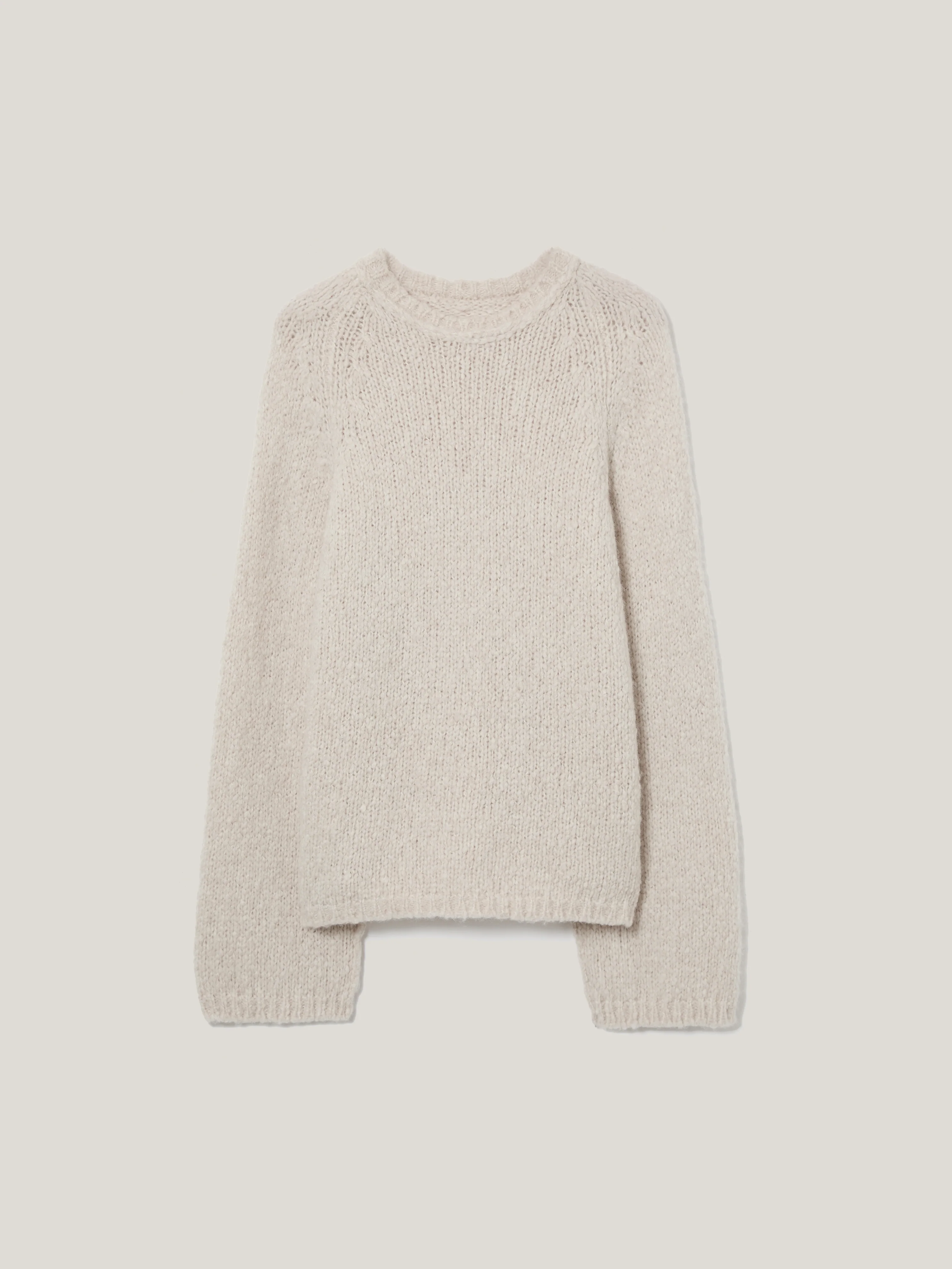 Soft Boucle Jumper | Cream - Image 5