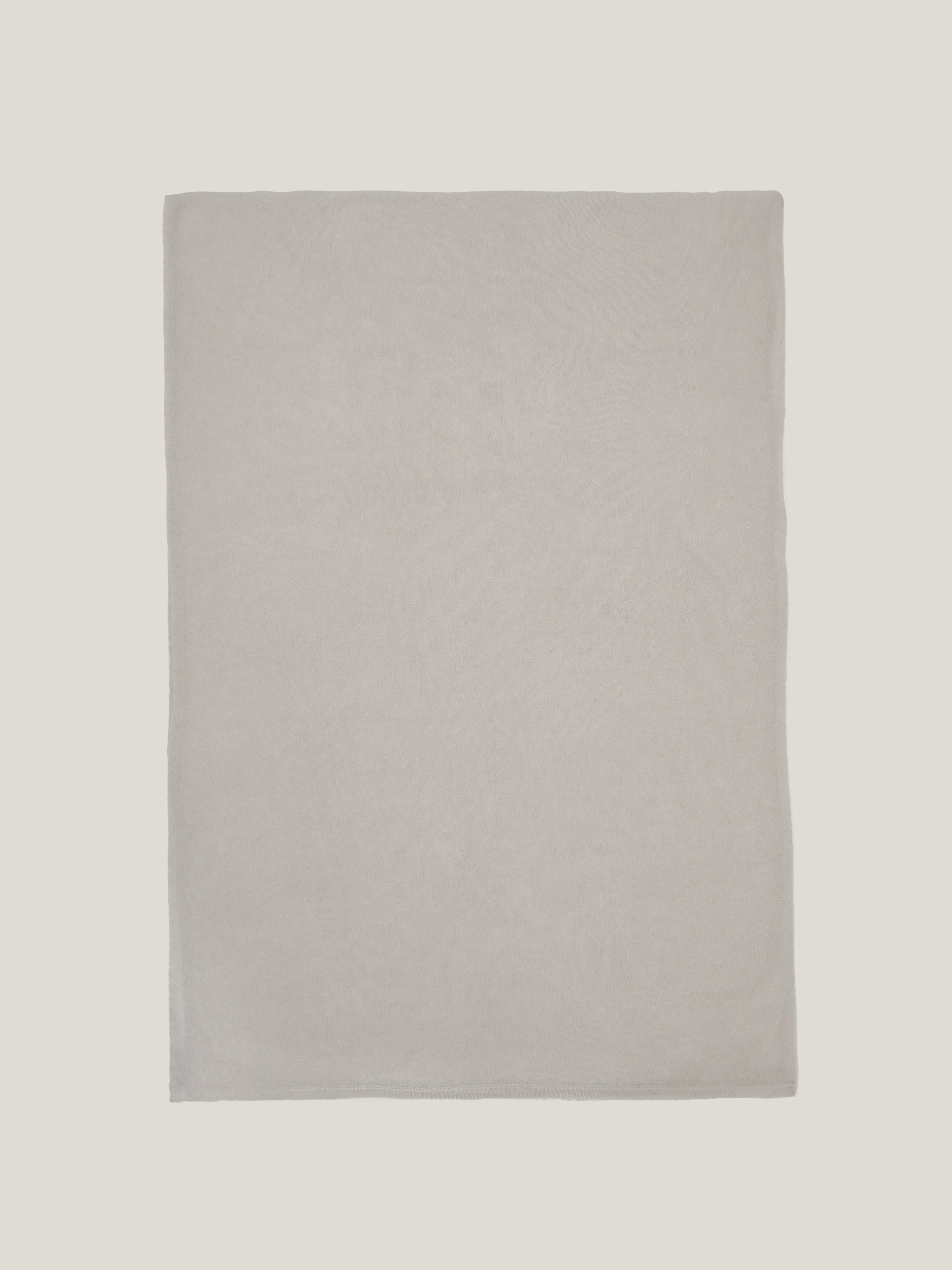Soft Gauzy Knit Scarf | Pale Grey - Image 2