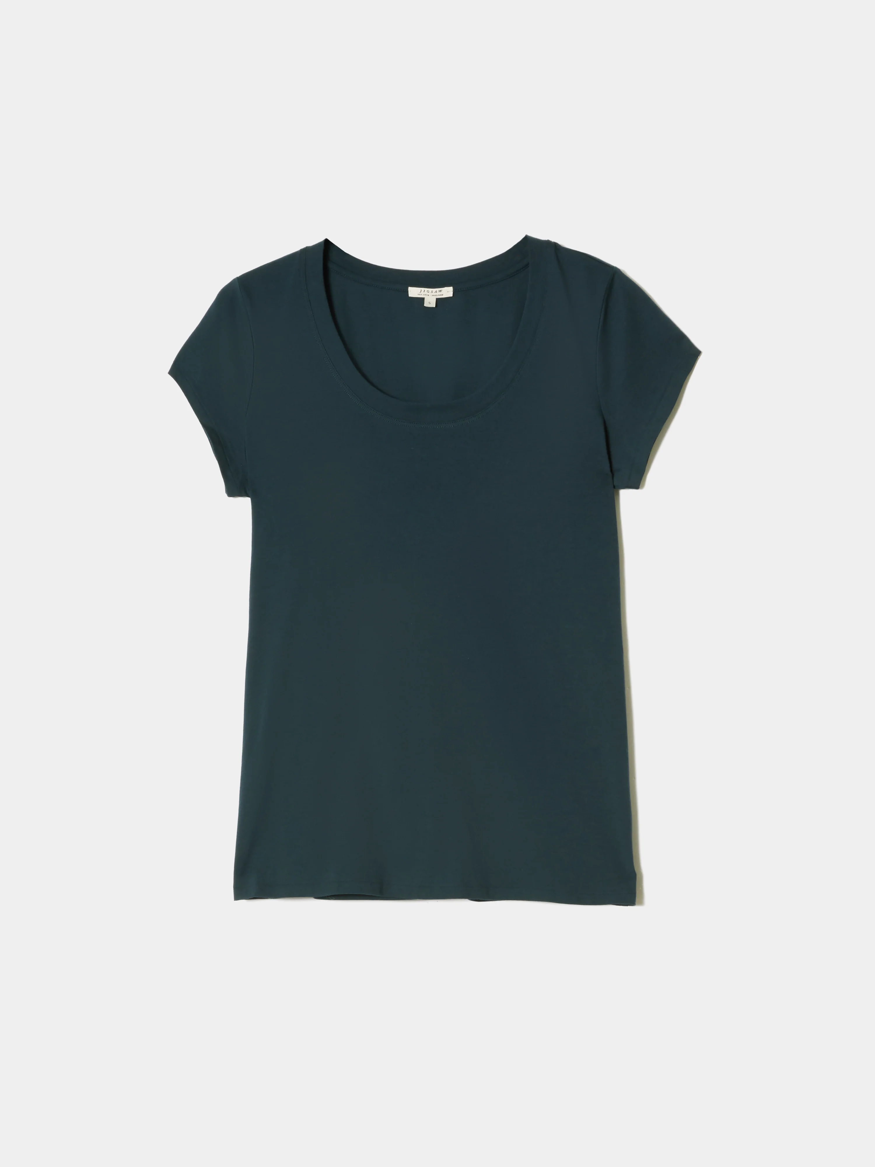 Supima Cotton Short Sleeve Tee | Eucalyptus - Image 7