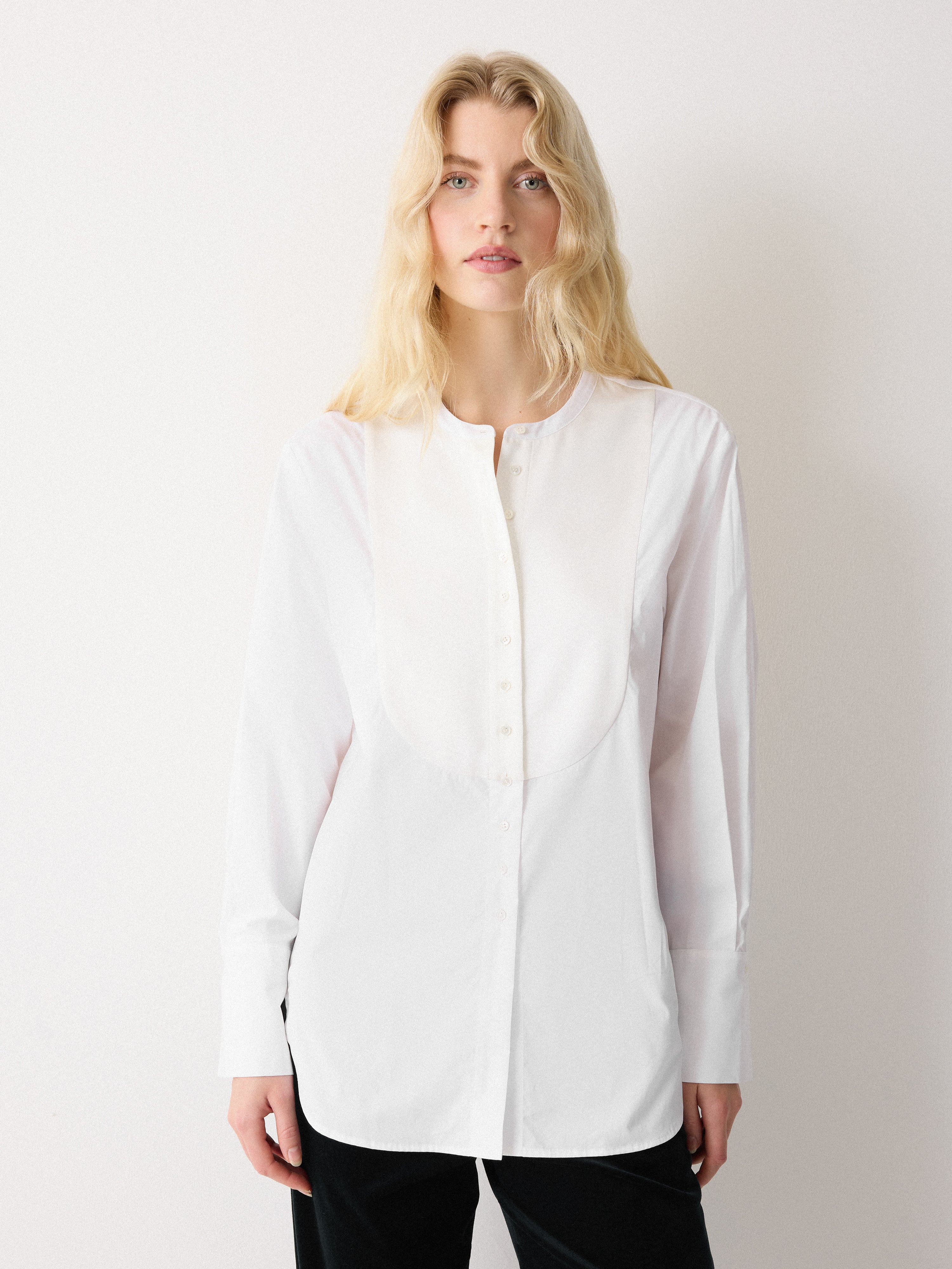 Tuxedo Shirt | White - Image 4