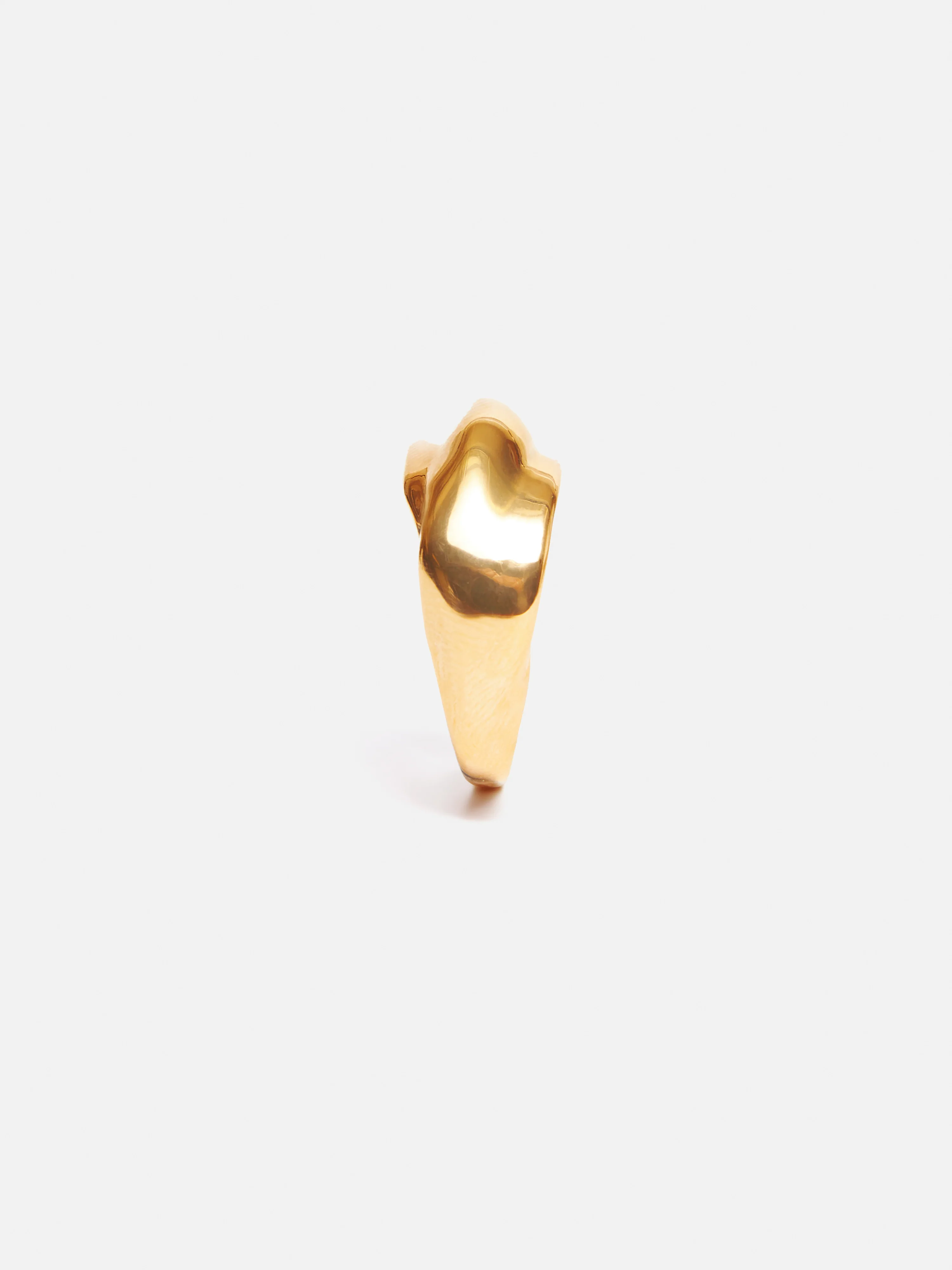 Twisted Metal Ring | Gold - Image 3