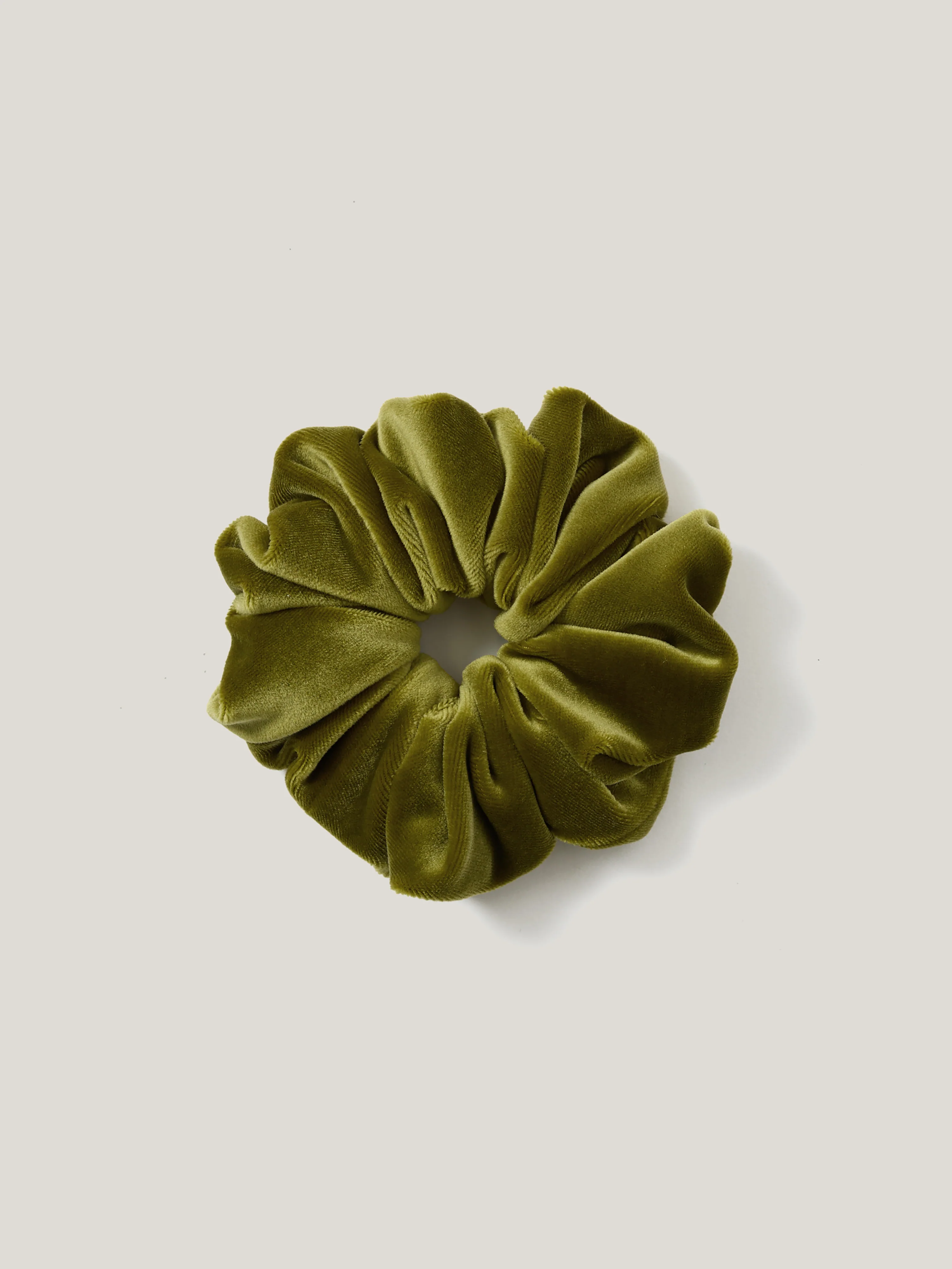 Velvet Scrunchie | Light Green - Image 4