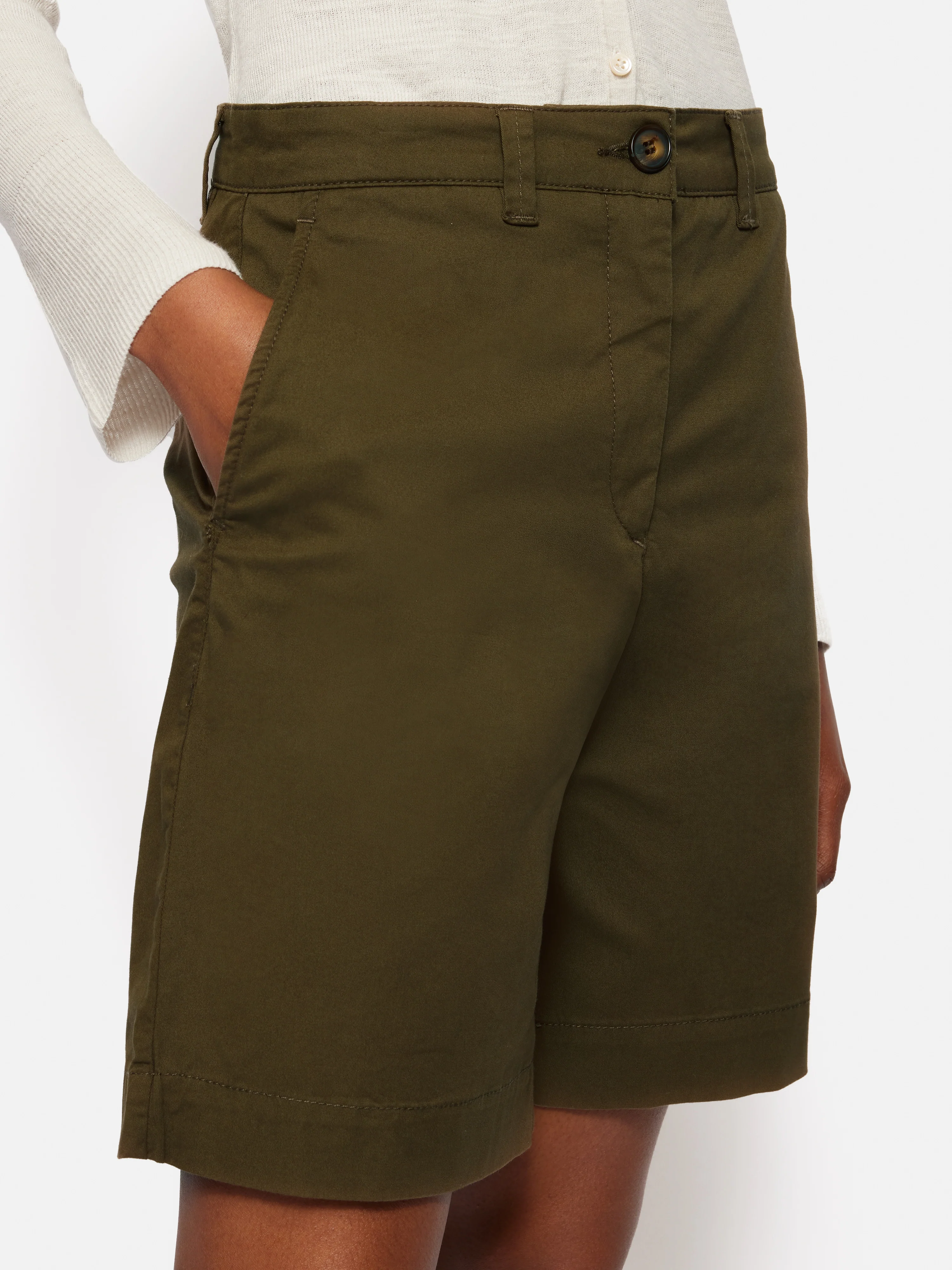 Washed Chino Short | Khaki - Image 2