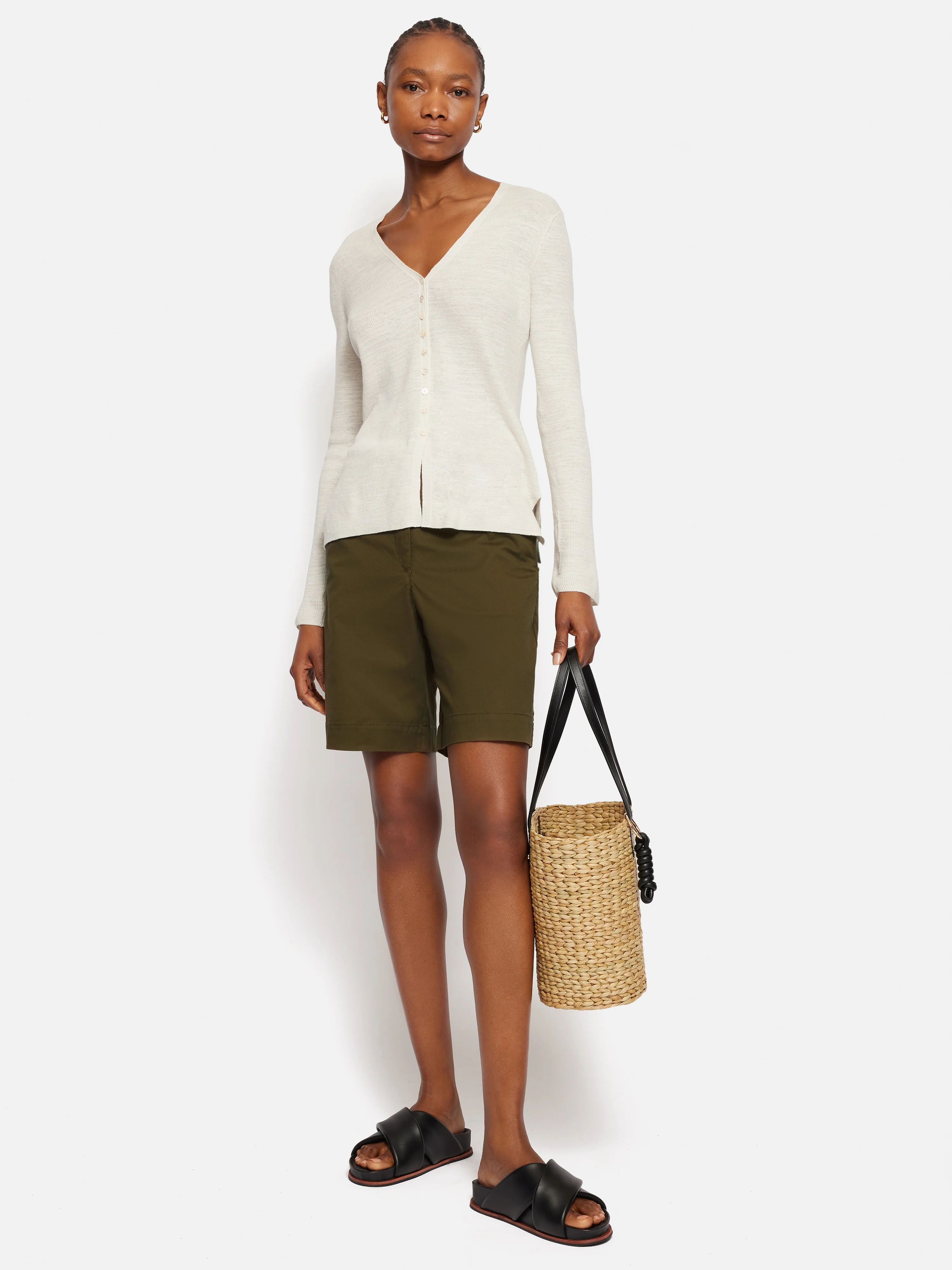 Washed Chino Short | Khaki - Image 3