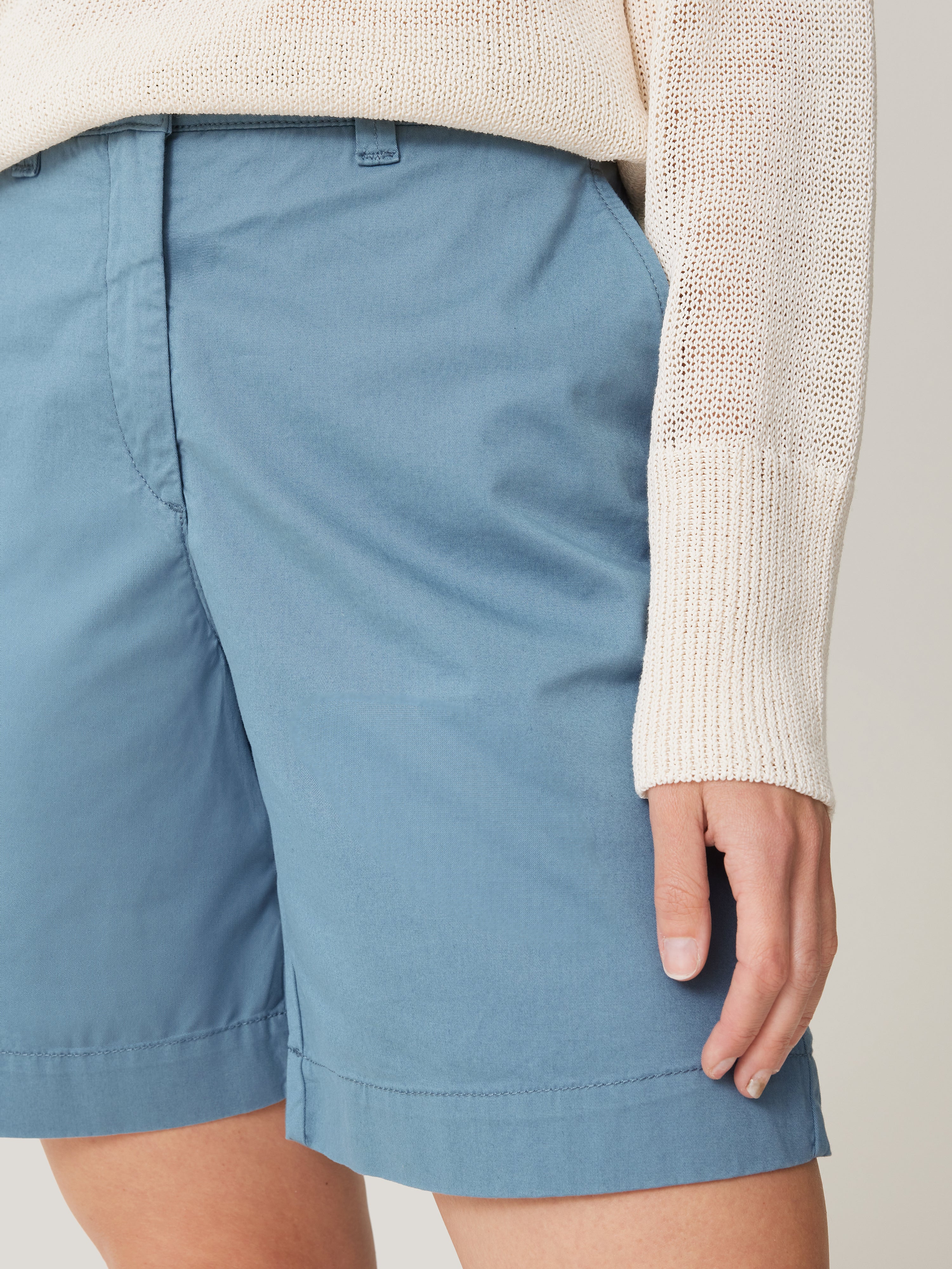 Washed Chino Short | Marine Teal - Image 2