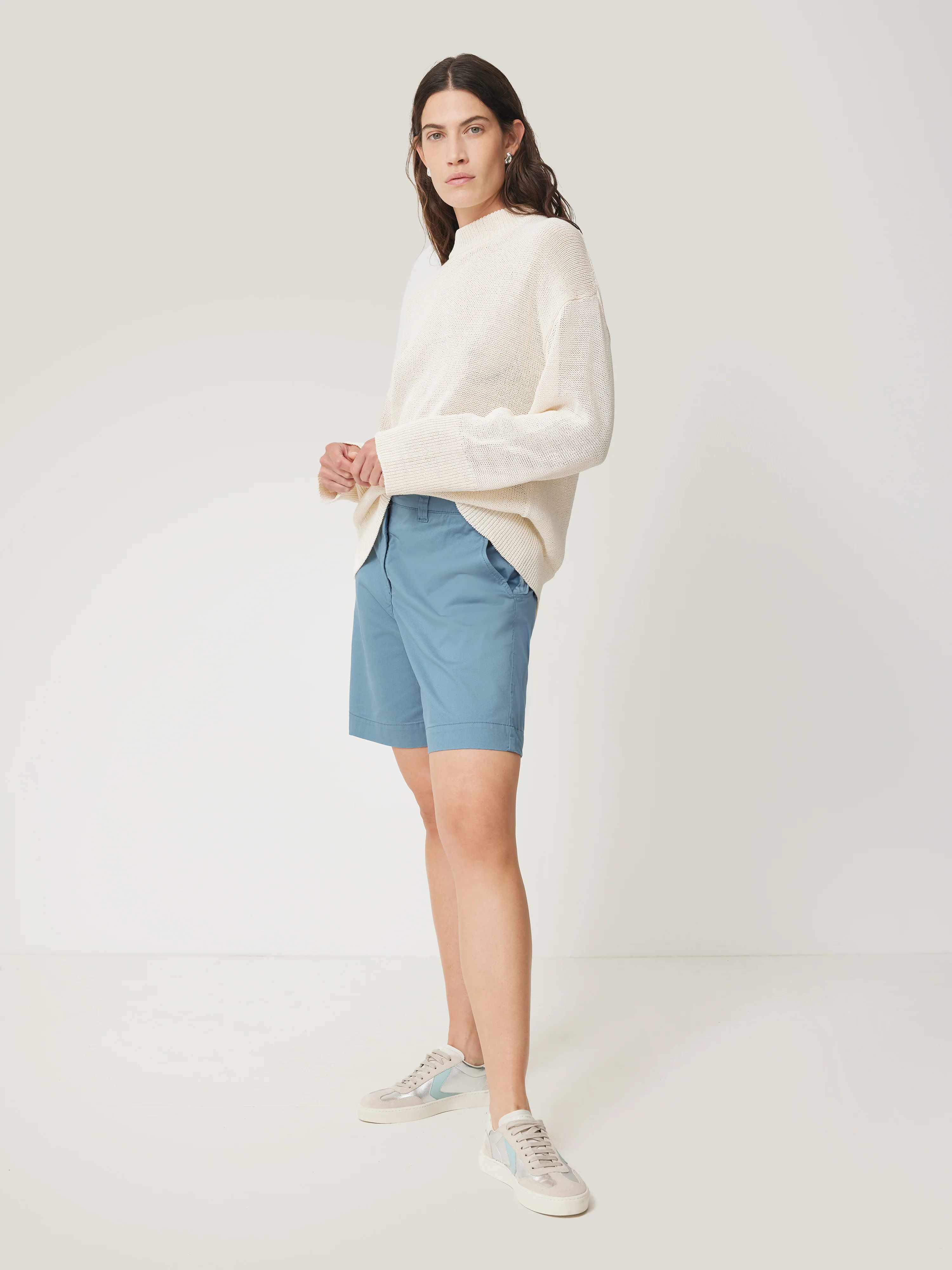 Washed Chino Short | Marine Teal - Image 3