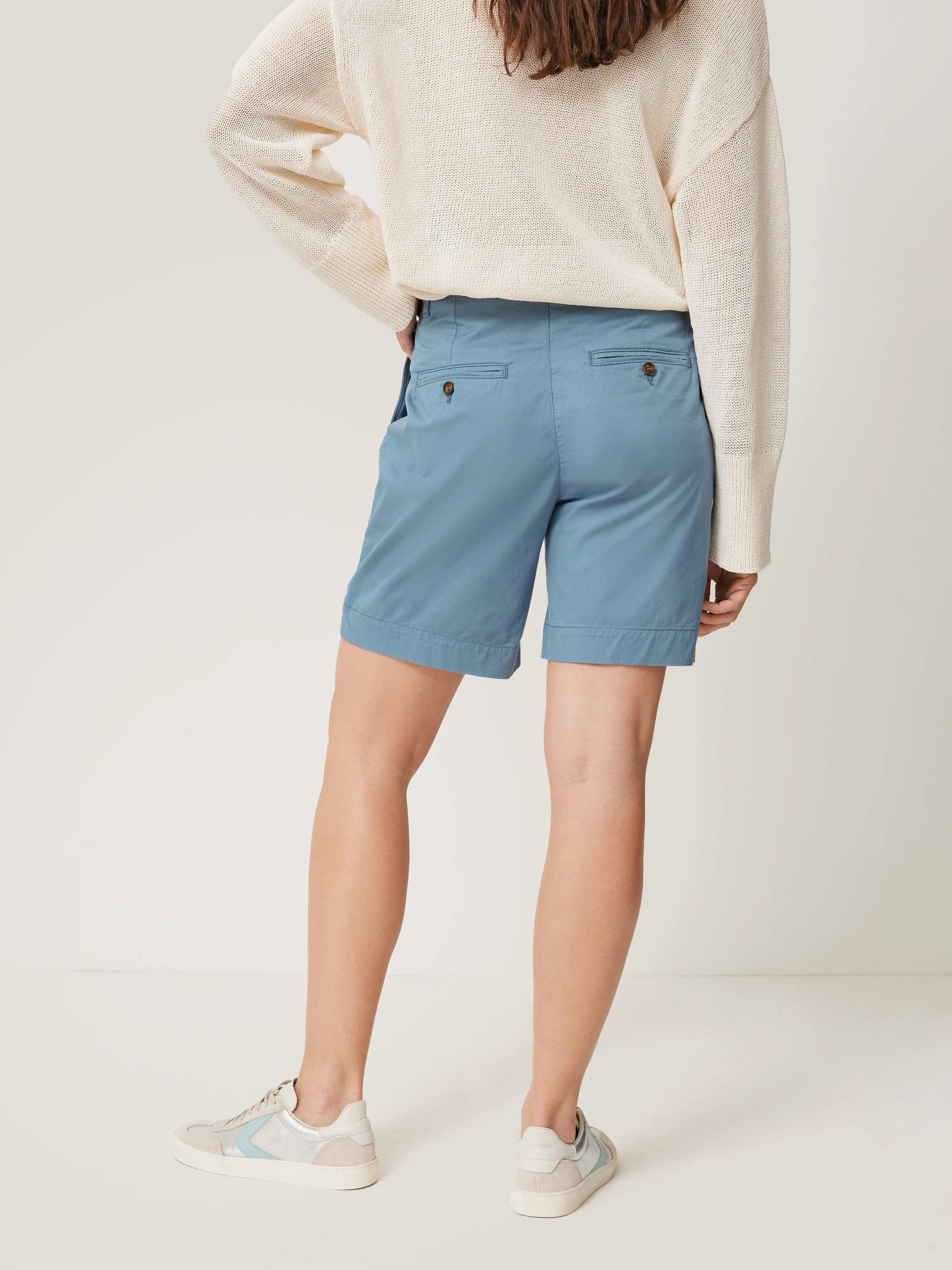 Washed Chino Short | Marine Teal - Image 4