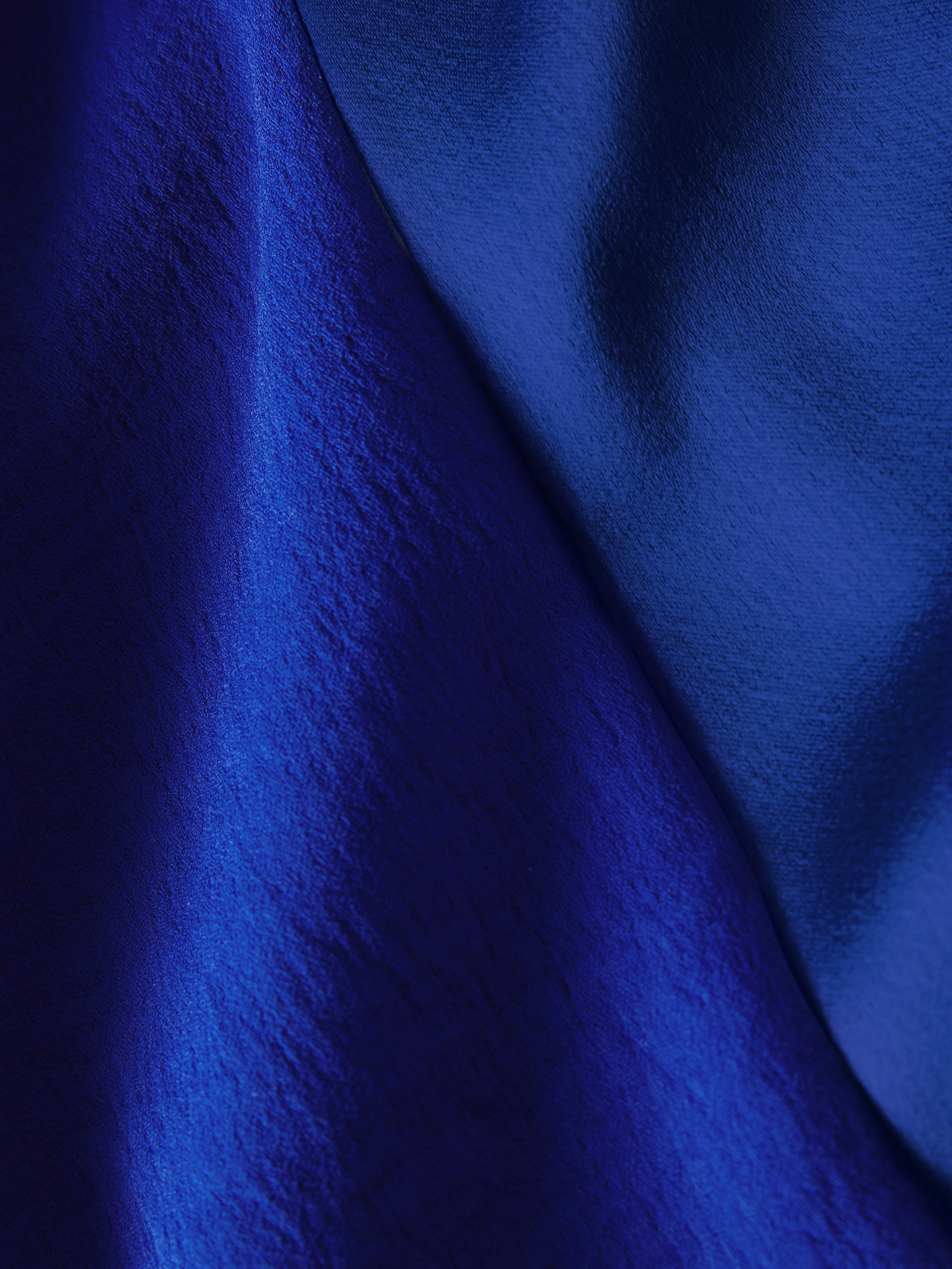 Wide Leg Tuxedo Trouser | Blue - Image 6
