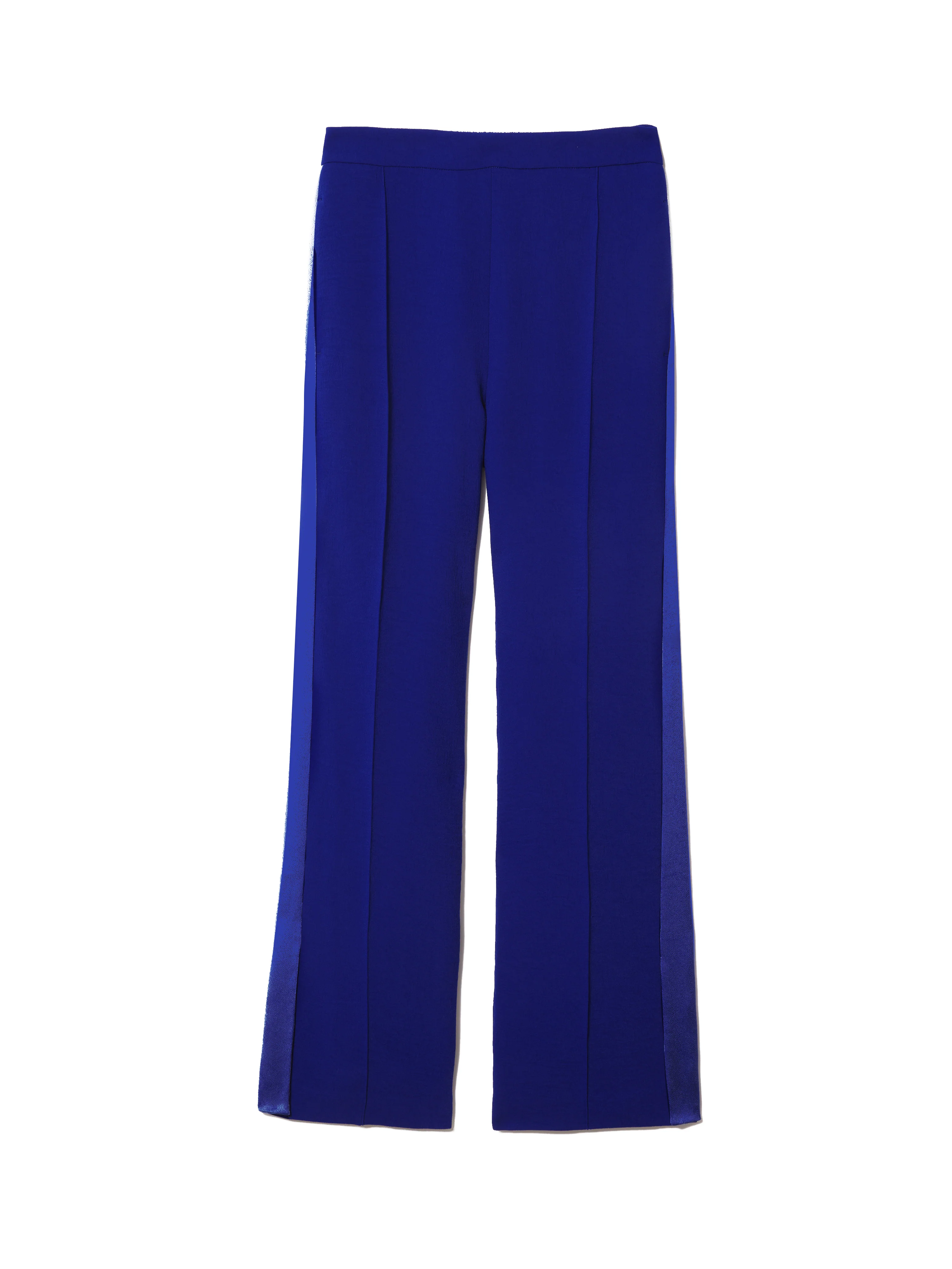 Wide Leg Tuxedo Trouser | Blue - Image 7