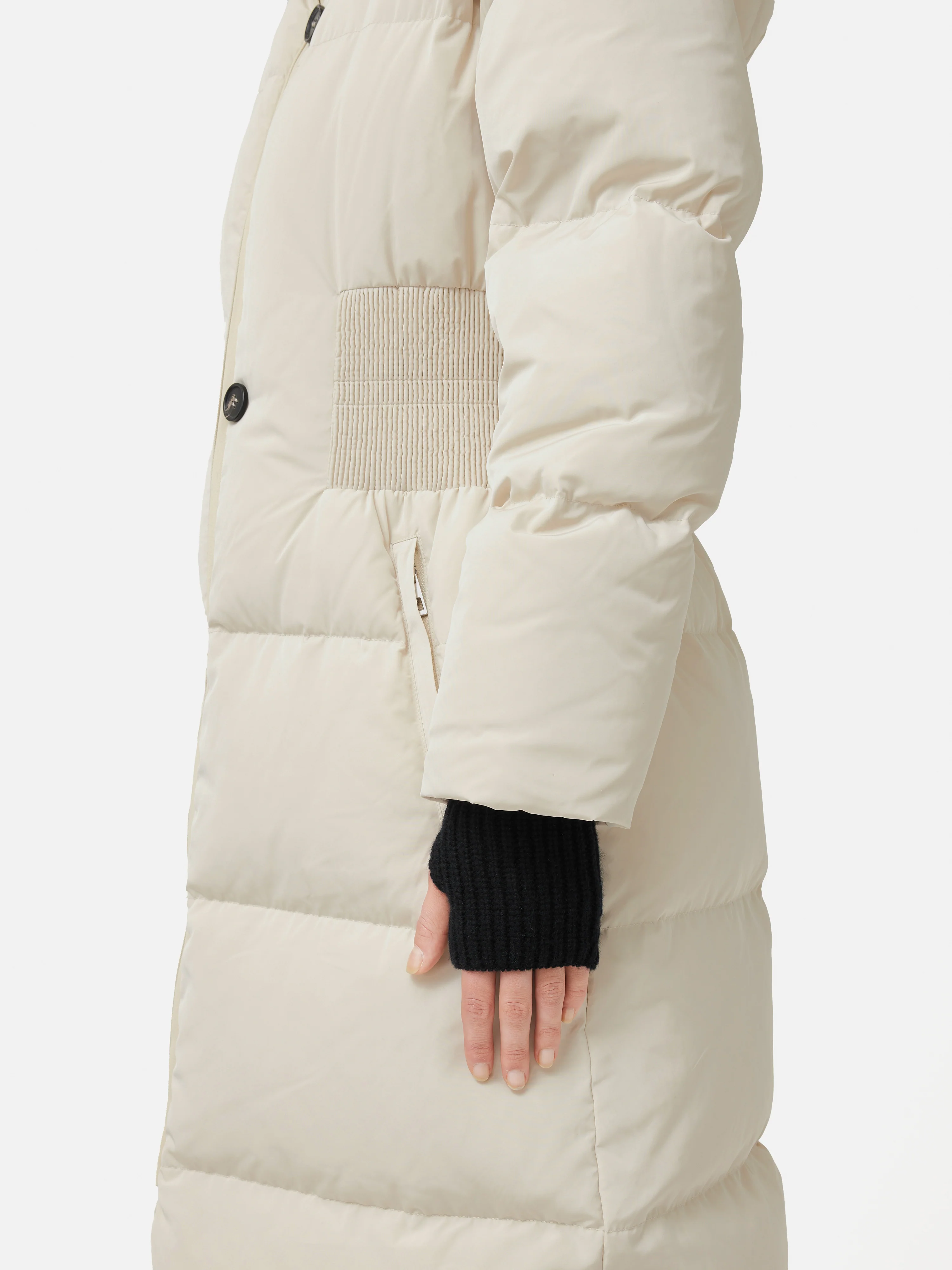 Wool Cashmere Mittens | Black - Image 5