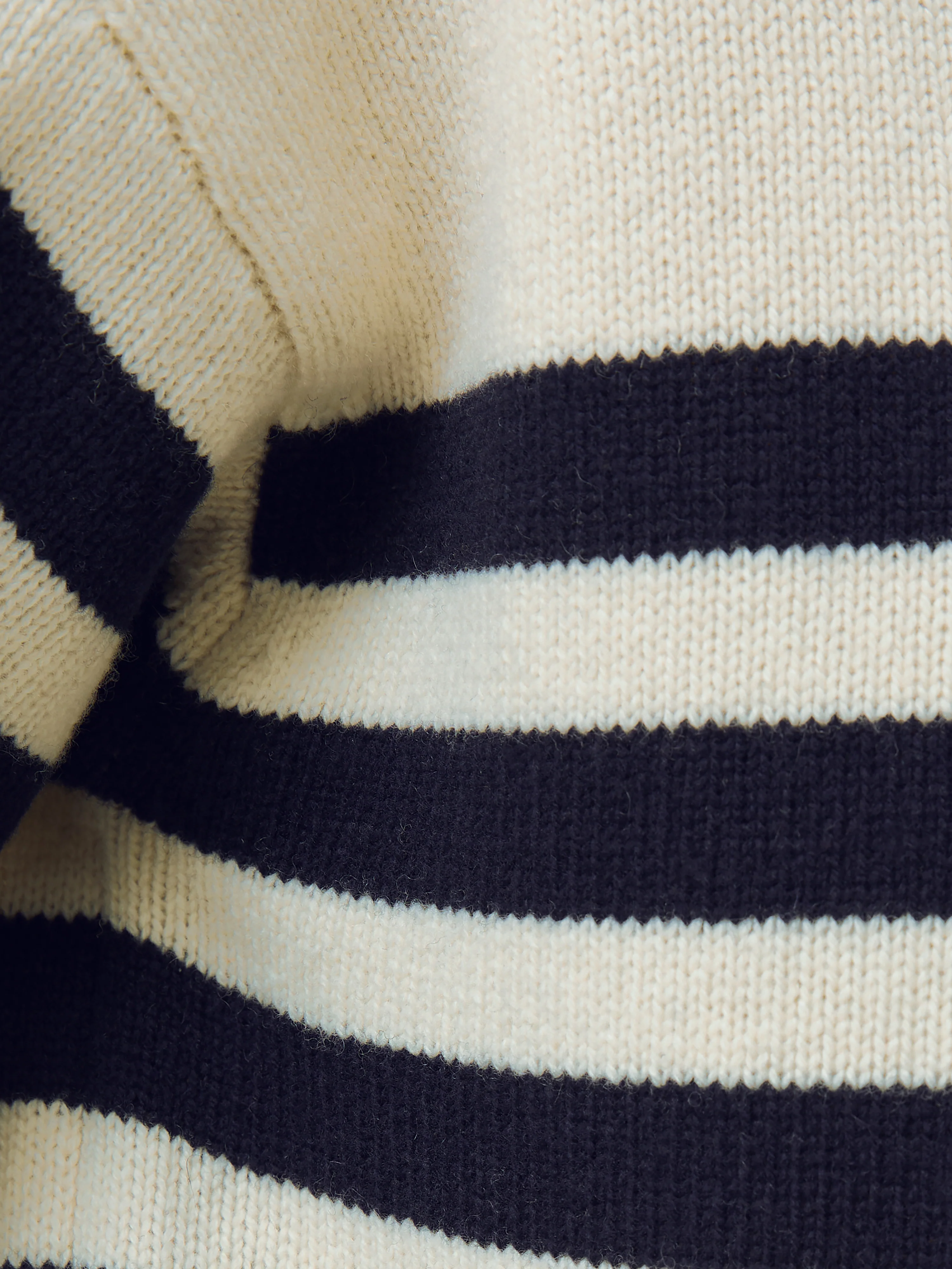 Wool Mariniere Jumper | Navy - Image 7