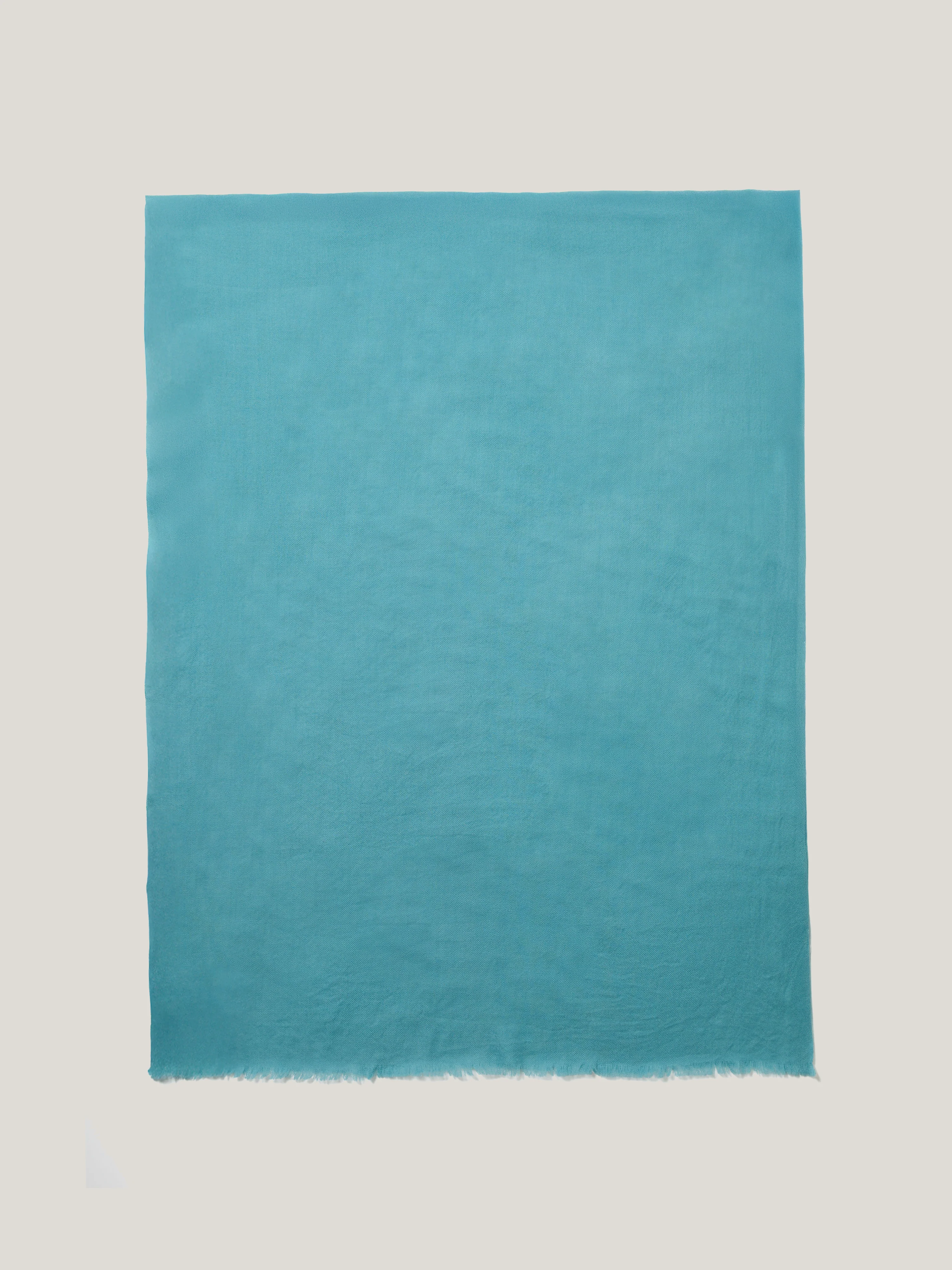Wool Silk Pashmina | Blue - Image 5